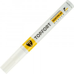 Маркер лаковый TOPFORT Paint 4 мм белый Маркер лаковый TOPFORT Paint 4 мм белый - фото 5