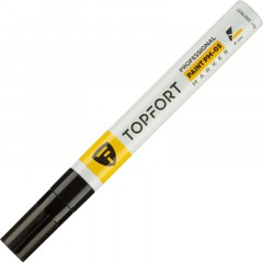 Маркер лаковый TOPFORT Paint 4 мм черный Маркер лаковый TOPFORT Paint 4 мм черный - фото 5