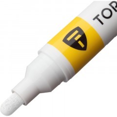 Маркер лаковый TOPFORT Paint 6 мм белый Маркер лаковый TOPFORT Paint 6 мм белый - фото 3