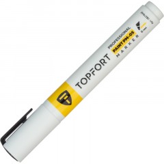 Маркер лаковый TOPFORT Paint 6 мм белый Маркер лаковый TOPFORT Paint 6 мм белый - фото 5