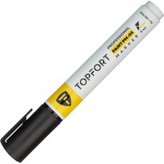 Маркер лаковый TOPFORT Paint 6 мм черный Маркер лаковый TOPFORT Paint 6 мм черный - фото 5