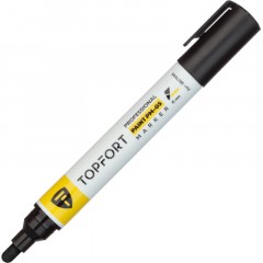 Маркер лаковый TOPFORT Paint 6 мм черный Маркер лаковый TOPFORT Paint 6 мм черный - фото 8