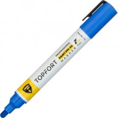 Маркер лаковый TOPFORT Paint 6 мм синий Маркер лаковый TOPFORT Paint 6 мм синий - фото 8