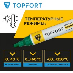 Маркер лаковый TOPFORT Paint 6 мм зеленый Маркер лаковый TOPFORT Paint 6 мм зеленый - фото 9