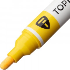Маркер лаковый TOPFORT Paint 6 мм желтый Маркер лаковый TOPFORT Paint 6 мм желтый - фото 3