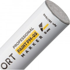 Маркер лаковый TOPFORT Paint 8 мм белый Маркер лаковый TOPFORT Paint 8 мм белый - фото 4