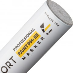 Маркер лаковый TOPFORT Paint 8 мм черный Маркер лаковый TOPFORT Paint 8 мм черный - фото 4