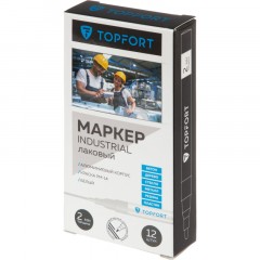 Маркер лаковый TOPFORT Industrial 2 мм белый Маркер лаковый TOPFORT Industrial 2 мм белый - фото 6