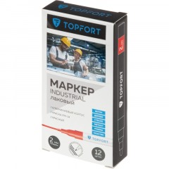 Маркер лаковый TOPFORT Industrial 2 мм красный Маркер лаковый TOPFORT Industrial 2 мм красный - фото 6