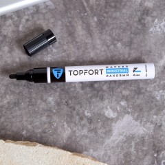 Маркер лаковый TOPFORT Industrial 4 мм черный Маркер лаковый TOPFORT Industrial 4 мм черный - фото 11