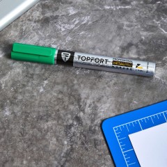 Маркер для металла TOPFORT MetalPro 1-3 мм зеленый Маркер для металла TOPFORT MetalPro 1-3 мм зеленый - фото 11