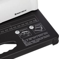 Брошюровщик OB092, А4, 12л./450л., пл.пруж, механический - фото 7