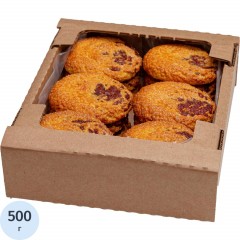 Печенье Пекарь БРУСНИЧНОЕ БОРДО лесн.брусника 500 гр