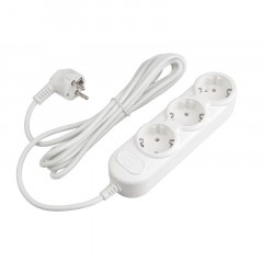 Удлинитель Power Cube, 3р/3м с/з, без выкл. 3500 Вт, 16 А(PC-3B-3М) - фото 2