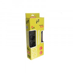 Удлинитель Power Cube 5м, 4р, без выкл., 10А черн. (PC-1B-5M) Удлинитель Power Cube 5м, 4р, без выкл., 10А черн. (PC-1B-5M) - фото 3