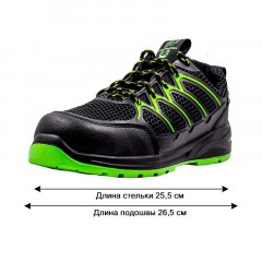 Полуботинки (кроссовки) 4232ККС ПУ/ПУ, КП, АС,черный (40) Полуботинки (кроссовки) 4232ККС ПУ/ПУ, КП, АС,черный (40) - фото 6