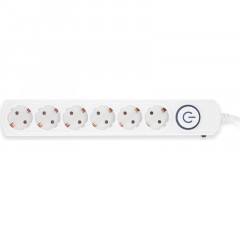 Сетевой фильтр Ippon BK-6-EU-5-16-W 5м (6 розеток) белый (1804847) - фото 2