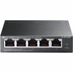 Коммутатор TP-Link /TL-SF1005P/ 5x100Mb 4PoE 58W неуправляемый - фото 2