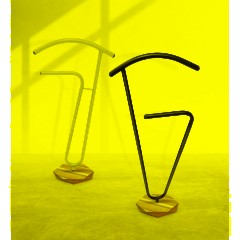 Вешалка KD_0MX_костюмная Берг-11 металл/металл, черный - фото 3