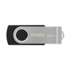 Флеш-память Mirex USB SWIVEL BLACK 32Gb (13600-FMURUS32 )