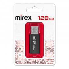 Флеш-память Mirex USB 3.0 UNIT BLACK 128Gb (13600-FM3UB128 ) - фото 3