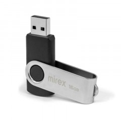Флеш-память Mirex USB SWIVEL BLACK 16Gb (13600-FMURUS16 ) Флеш-память Mirex USB SWIVEL BLACK 16Gb (13600-FMURUS16 ) - фото 3