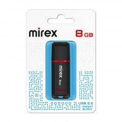 Флеш-память Mirex USB KNIGHT BLACK 8Gb (13600-FMUKNT08 ) - фото 3