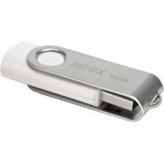 Флеш-память Mirex USB SWIVEL WHITE 16Gb (13600-FMUSWT16 ) Флеш-память Mirex USB SWIVEL WHITE 16Gb (13600-FMUSWT16 ) - фото 2