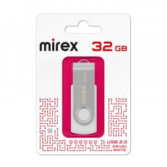 Флеш-память Mirex USB SWIVEL WHITE 32Gb (13600-FMUSWT32 ) Флеш-память Mirex USB SWIVEL WHITE 32Gb (13600-FMUSWT32 ) - фото 4