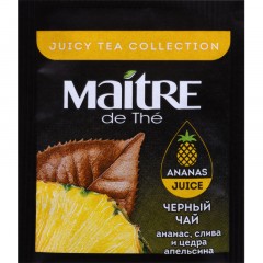 Чай ассорти в пакетиках Maitre с соком, ягодами и травами, 2грx30пак Чай ассорти в пакетиках Maitre с соком, ягодами и травами, 2грx30пак - фото 6