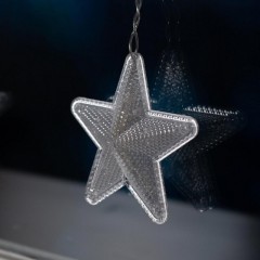 Гирлянда светодиодная Бахр 2.4x0.9м Звездоч,IP20,186LED,бел,8реж 4356974 Гирлянда светодиодная Бахр 2.4x0.9м Звездоч,IP20,186LED,бел,8реж 4356974 - фото 3