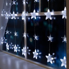 Гирлянда светодиодная Бахр 2.4x0.9м Звездоч,IP20,186LED,бел,8реж 4356974 Гирлянда светодиодная Бахр 2.4x0.9м Звездоч,IP20,186LED,бел,8реж 4356974 - фото 4