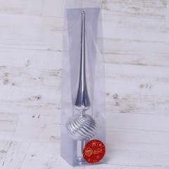Верхушка Наконечник Классика полосы 28 см серебро 6537063 Верхушка Наконечник Классика полосы 28 см серебро 6537063 - фото 2