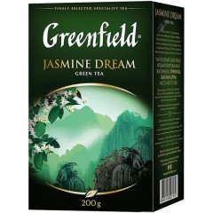 Чай зеленый листовой Greenfield Jasmine Dream, 200гр - фото 4