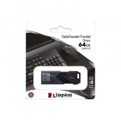 Флеш-память Kingston DataTraveler Exodia Onyx, 64GB, USB 3.2 Gen 1 Флеш-память Kingston DataTraveler Exodia Onyx, 64GB, USB 3.2 Gen 1 - фото 3