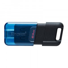 Флеш-память Kingston DataTraveler 80M, 64 Гб, OTG USB Type-C Флеш-память Kingston DataTraveler 80M, 64 Гб, OTG USB Type-C - фото 2