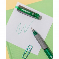 Ручка шариковая неавтомат. Unomax/Unimax TrioDCGPtinted зел,масл,манж Ручка шариковая неавтомат. Unomax/Unimax TrioDCGPtinted зел,масл,манж - фото 9