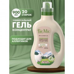 Гель для стирки BioMio BIO GEL LAUNDRY COLORS&WHITES универсальный, 900 мл - фото 3