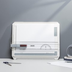 Доска чертежная Attache А4(368x290), с треугольником и линейками в наб Доска чертежная Attache А4(368x290), с треугольником и линейками в наб - фото 7