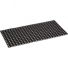 Коврик входной резиновый Luscan Professional 50x100х1,6 см черный