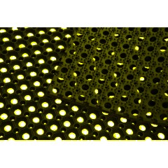 Коврик входной резиновый Luscan Professional 50x100х1,6 см черный - фото 3
