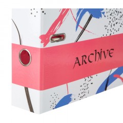 Папка-регистратор 75мм Attache Archive розов мат лам/ лам бум б/угол Папка-регистратор 75мм Attache Archive розов мат лам/ лам бум б/угол - фото 7