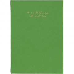 Ежедневник недатированный зеленый, А5 136 л., Do small things, ATTACHE Ежедневник недатированный зеленый, А5 136 л., Do small things, ATTACHE - фото 2
