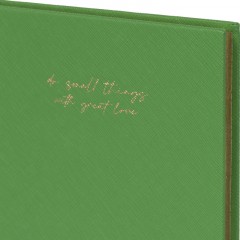Ежедневник недатированный зеленый, А5 136 л., Do small things, ATTACHE Ежедневник недатированный зеленый, А5 136 л., Do small things, ATTACHE - фото 3