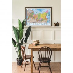 Карта настенная Россия политико-администр Globen,1:4,5млн,1980x1340,КН094 - фото 2