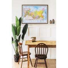 Карта настенная Россия политико-администр Globen,1:4,5млн,1980x1340,КН094 - фото 7