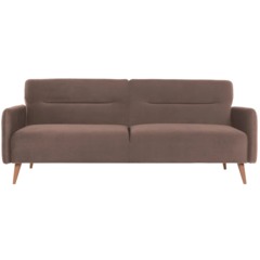 Диван 0MX_ХД Finsoffa HYGGE Relax 3,раскл.2подушки,тк.вел.Formula 225 корич - фото 3