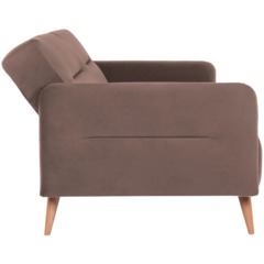 Диван 0MX_ХД Finsoffa HYGGE Relax 3,раскл.2подушки,тк.вел.Formula 225 корич - фото 6
