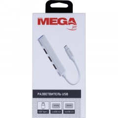 Разветвитель USB HS001 USB3.0x1/USB 2.0x3/серебристый Разветвитель USB HS001 USB3.0x1/USB 2.0x3/серебристый - фото 7