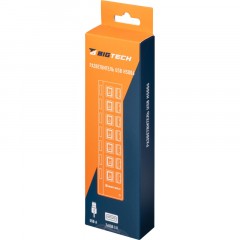 Разветвитель USB HS006 выключатель/USB 3.0x7/черный Разветвитель USB HS006 выключатель/USB 3.0x7/черный - фото 6